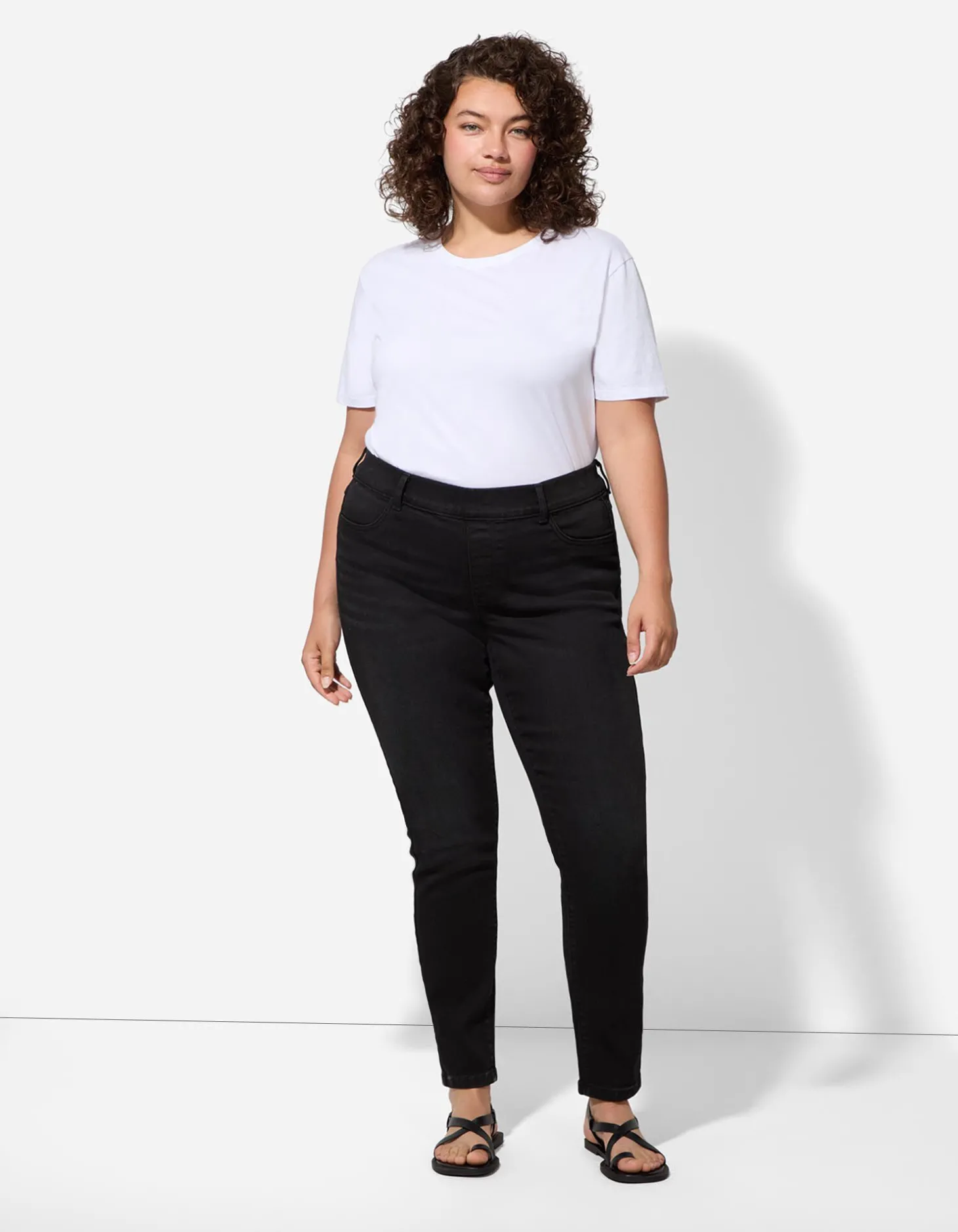 Jegging - Riemlussen - zwart
