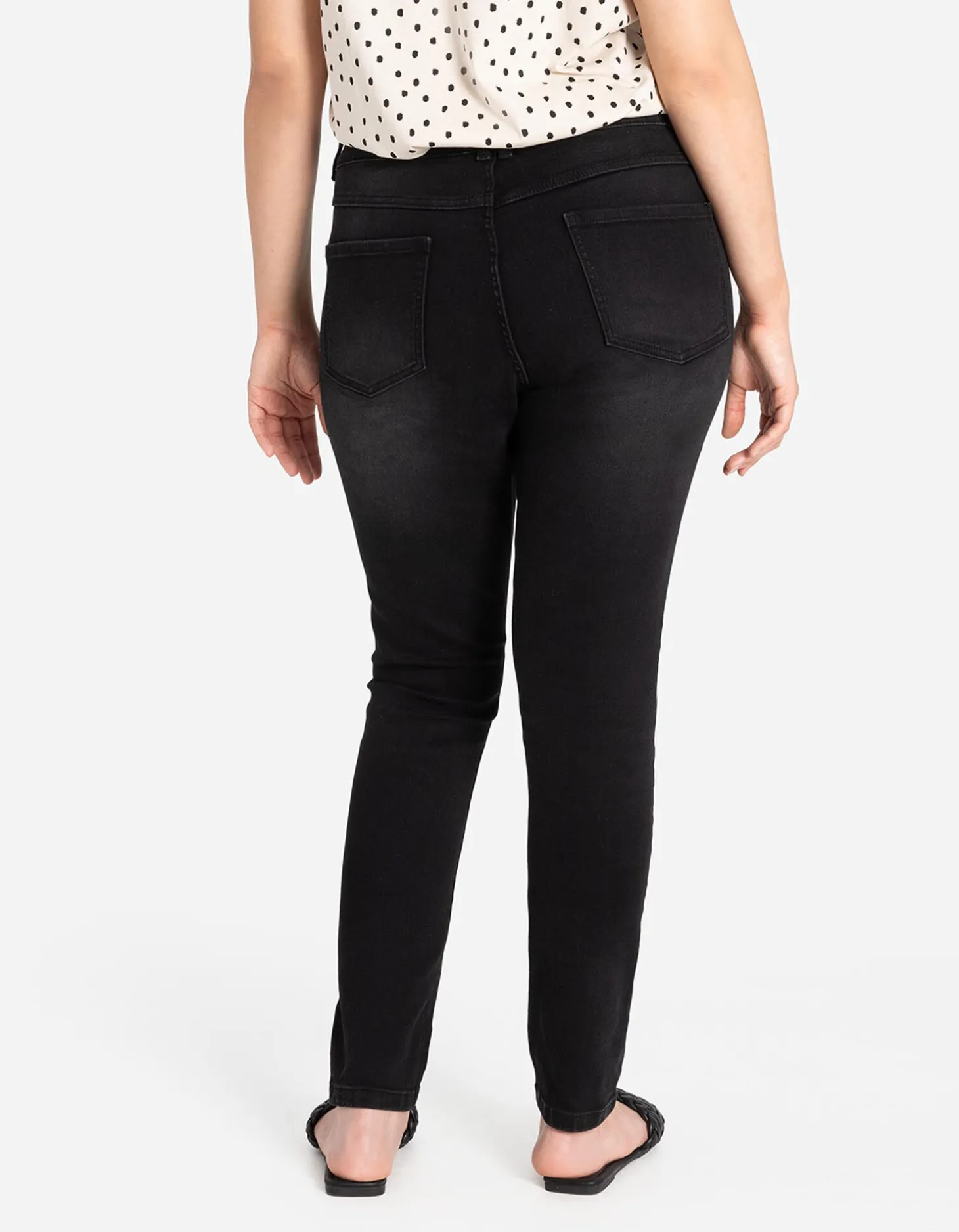 Jegging - Riemlussen - zwart