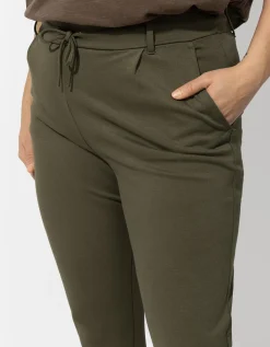 Jogger pants - Koord - donkergroen