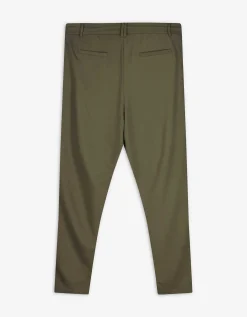 Jogger pants - Koord - donkergroen