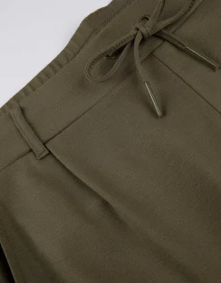 Jogger pants - Koord - donkergroen
