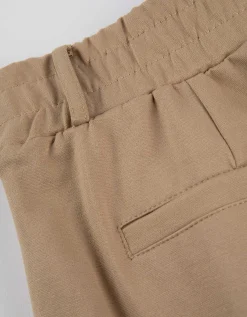 Jogger pants - Opgestikte zakken - beige