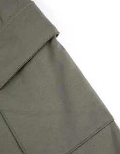 Jogger pants - Opgestikte zakken - groen
