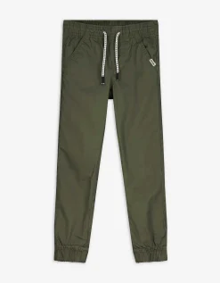 Jogger pants - Opgestikte zakken - donkergroen