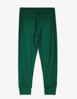 Jogger pants - Tunnelkoord in de zoom - donkergroen