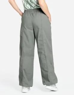 Jogger pants - Wide fit - donkergroen