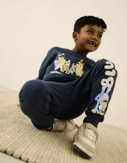 Joggingbroek - Bluey - donkerblauw