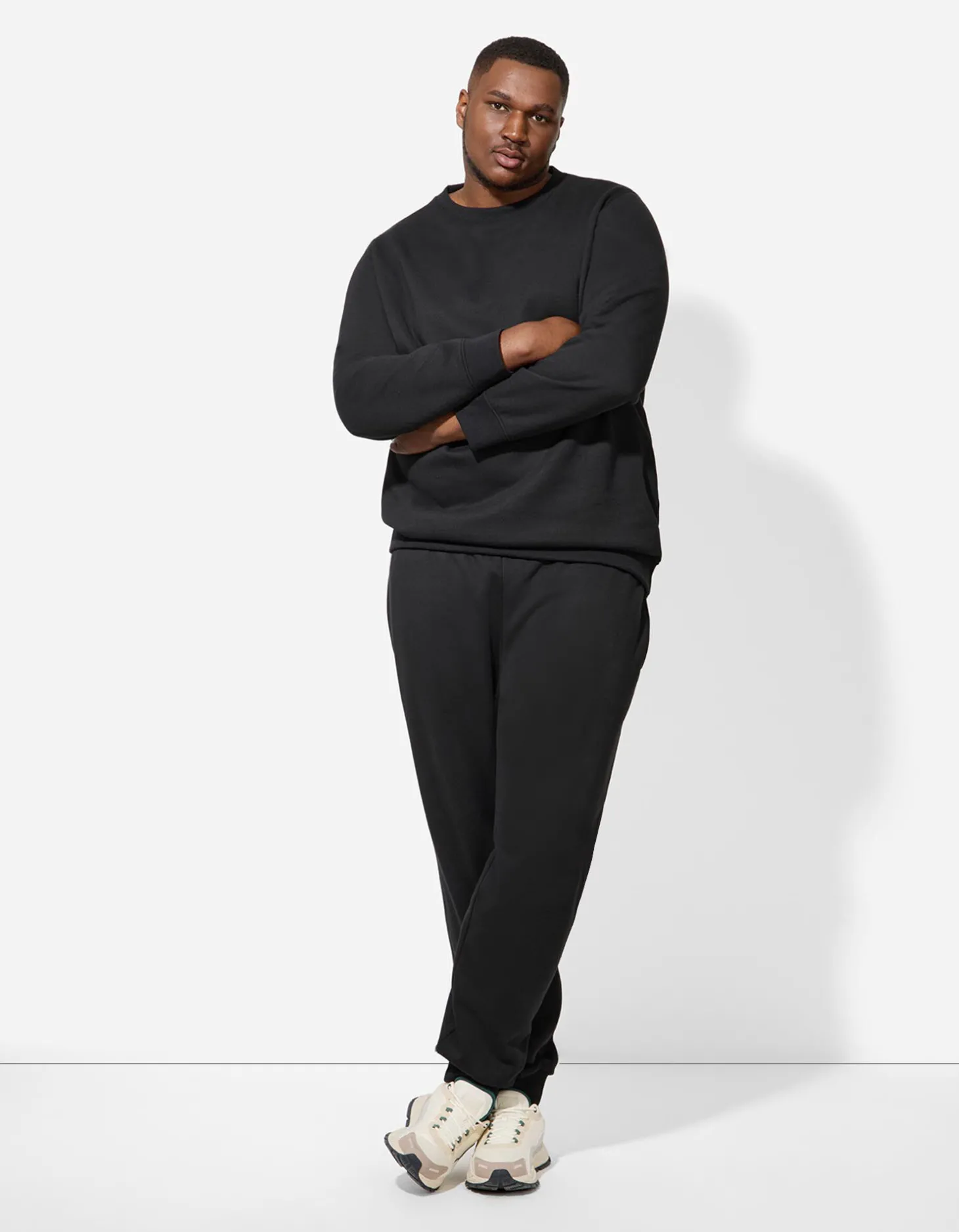 Joggingbroek - Effen - zwart