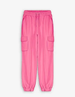 Joggingbroek - Opgestikte zakken - pink