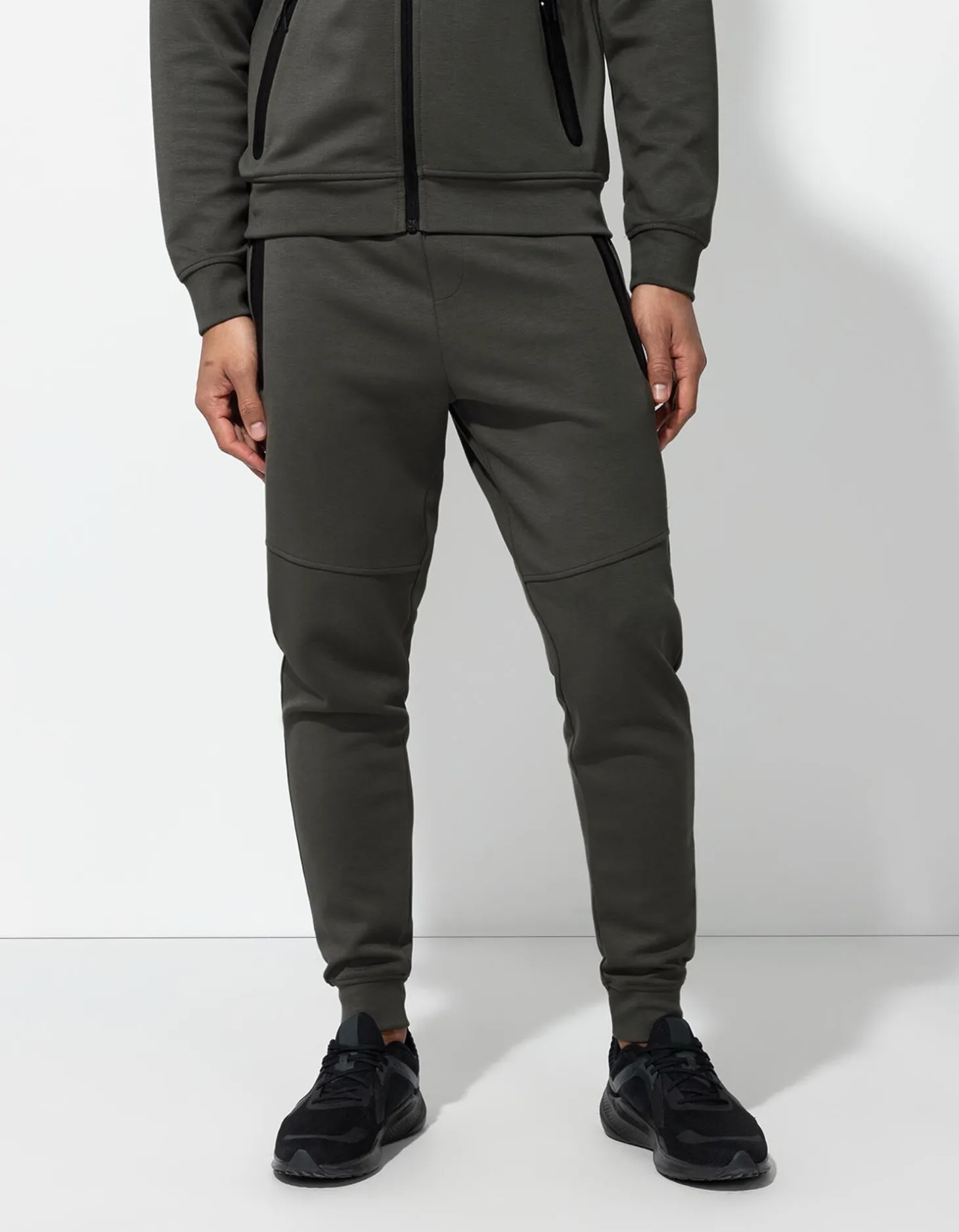 Joggingbroek - Regular waist - grijs