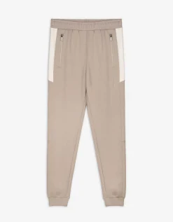 Joggingbroek - Relaxed fit - lichtbruin