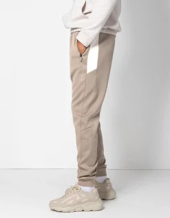 Joggingbroek - Relaxed fit - lichtbruin