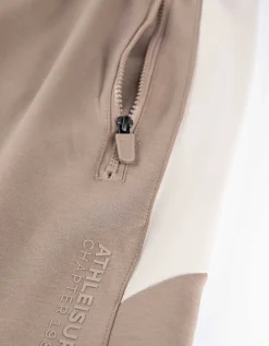 Joggingbroek - Relaxed fit - lichtbruin