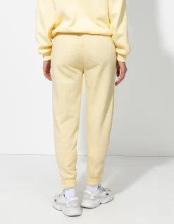 Joggingbroek - Relaxed fit - lichtgeel