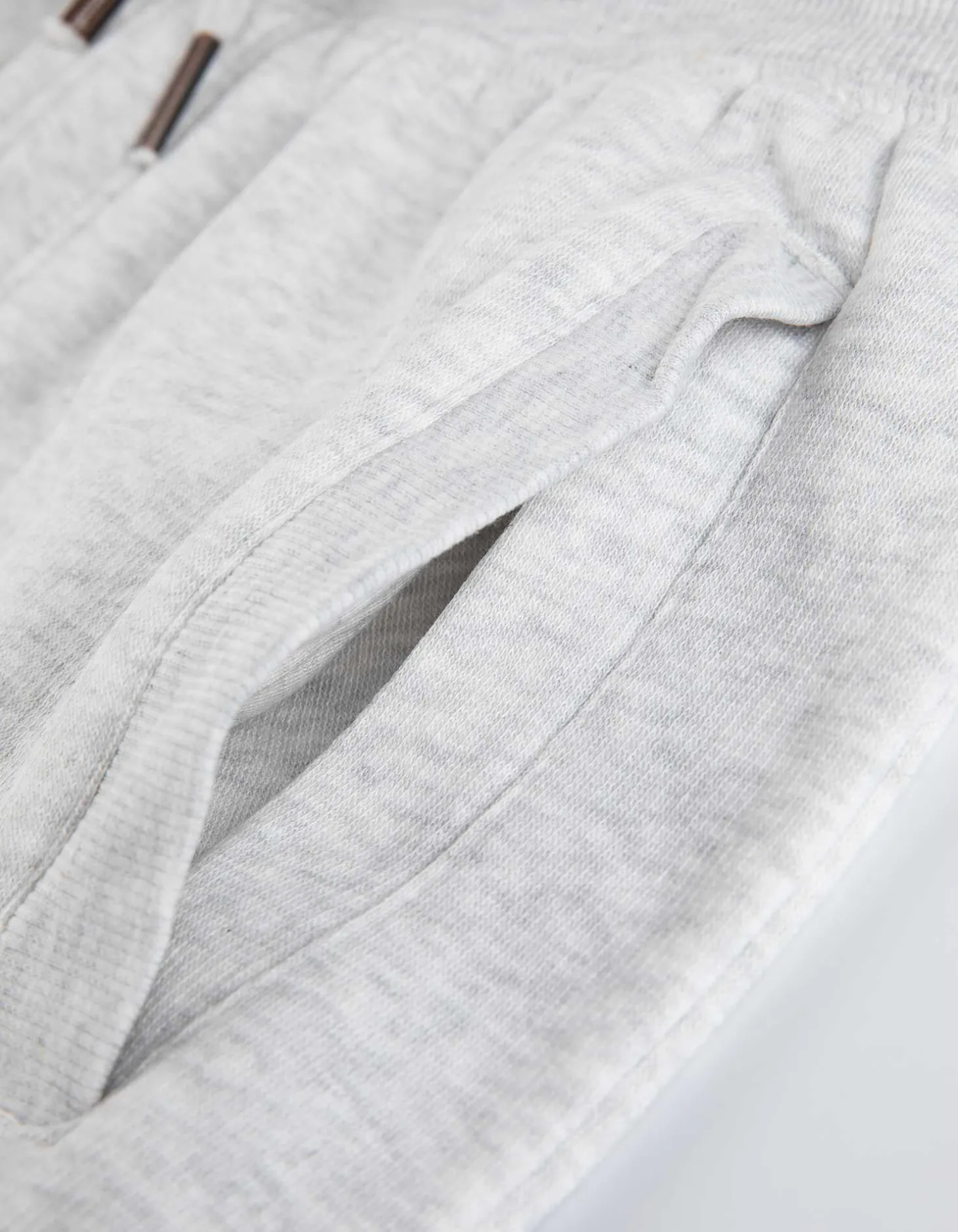 Joggingbroek - Relaxed fit - wit