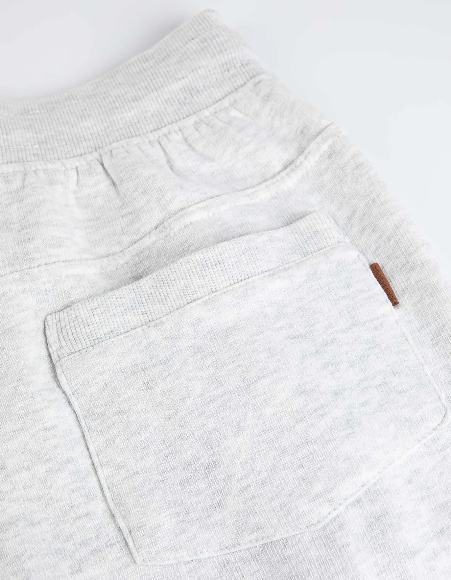 Joggingbroek - Relaxed fit - wit