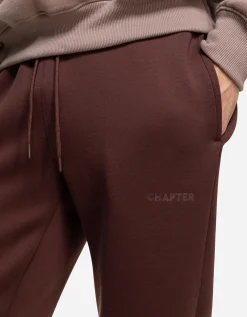 Joggingbroek - Relaxed fit - donkerbruin