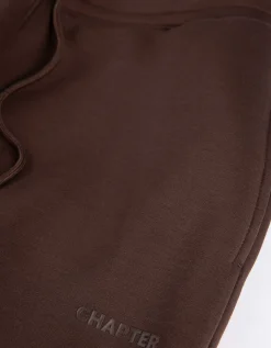 Joggingbroek - Relaxed fit - donkerbruin