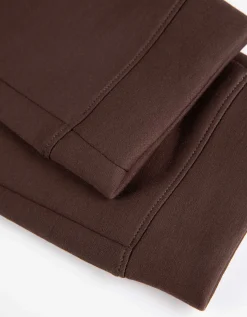Joggingbroek - Relaxed fit - donkerbruin
