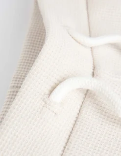 Joggingbroek - Wafelstructuur - beige