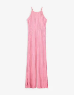 Jumpsuit - Pliss&eacute;s - pink