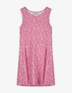 Jurk - Bloemenmotief - pink