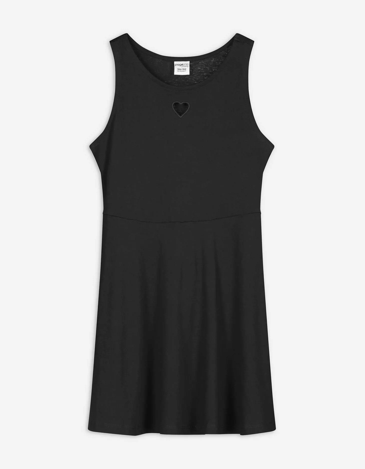 Jurk - Cut-outs - zwart