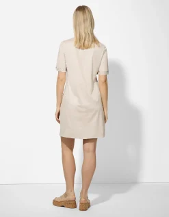 Jurk - Effen - beige