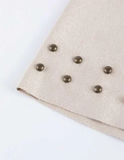 Jurk - Effen - beige