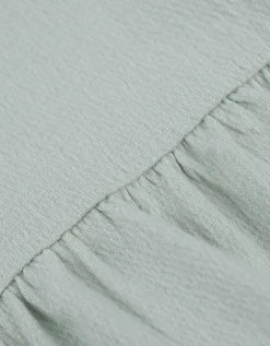 Jurk - Effen - lichtgroen