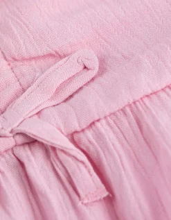 Jurk - Effen - roze