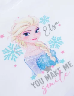 Jurk - Frozen - wit