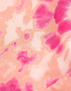 Jurk - Gebatikt - roze