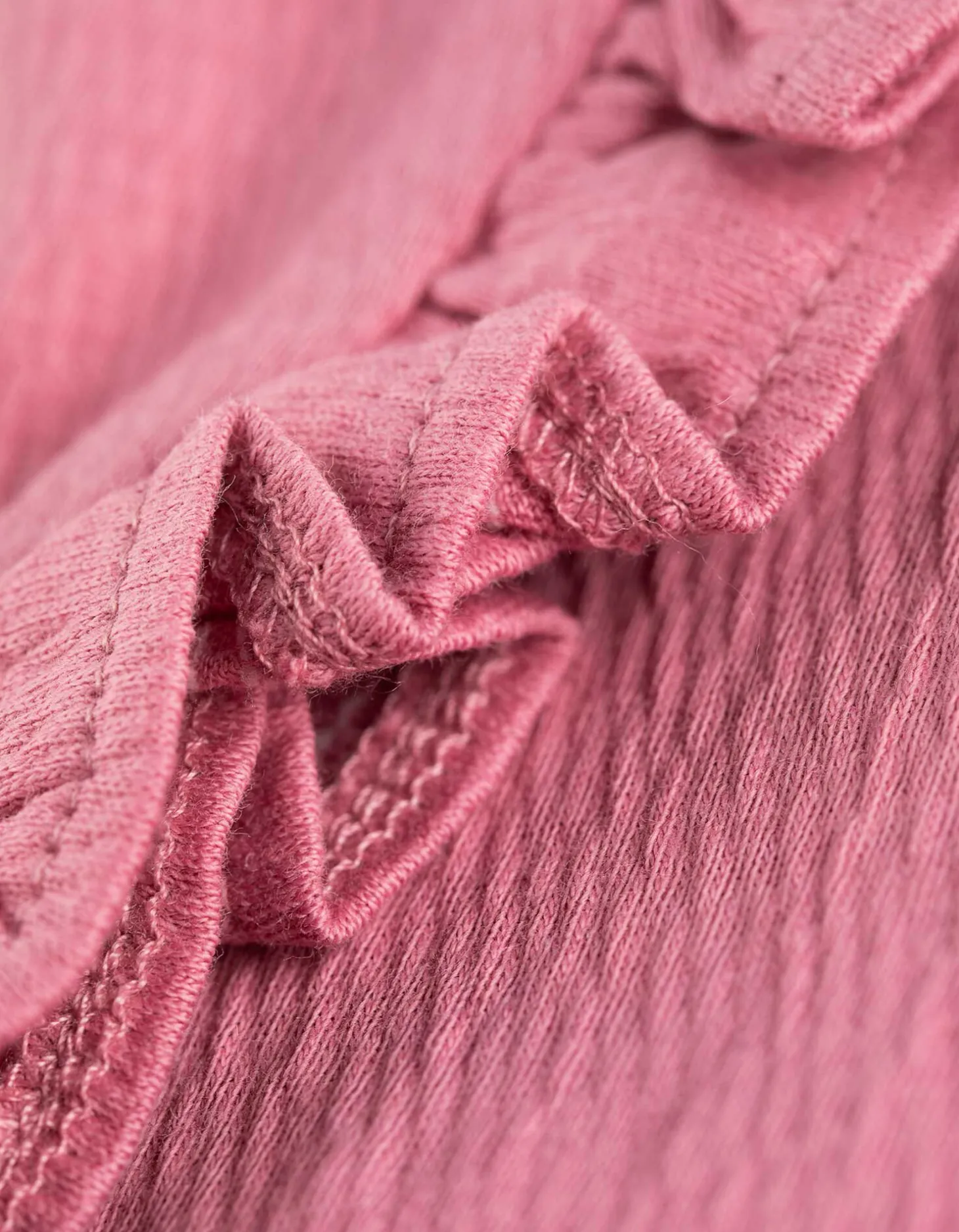 Jurk - Gekreukte look - roze