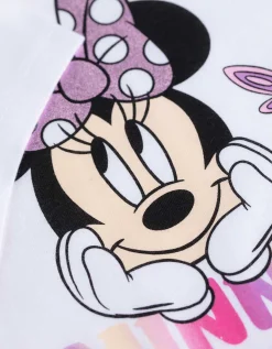 Jurk - Minnie Mouse - wit