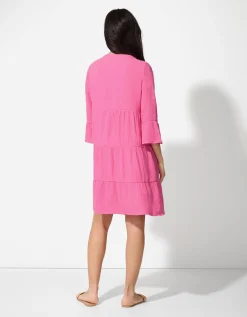 Jurk - Mousseline - pink