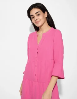 Jurk - Mousseline - pink