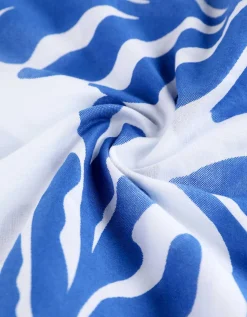 Jurk - Oversized schouders - wit