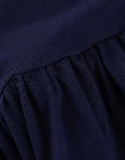 Jurk - Print - donkerblauw
