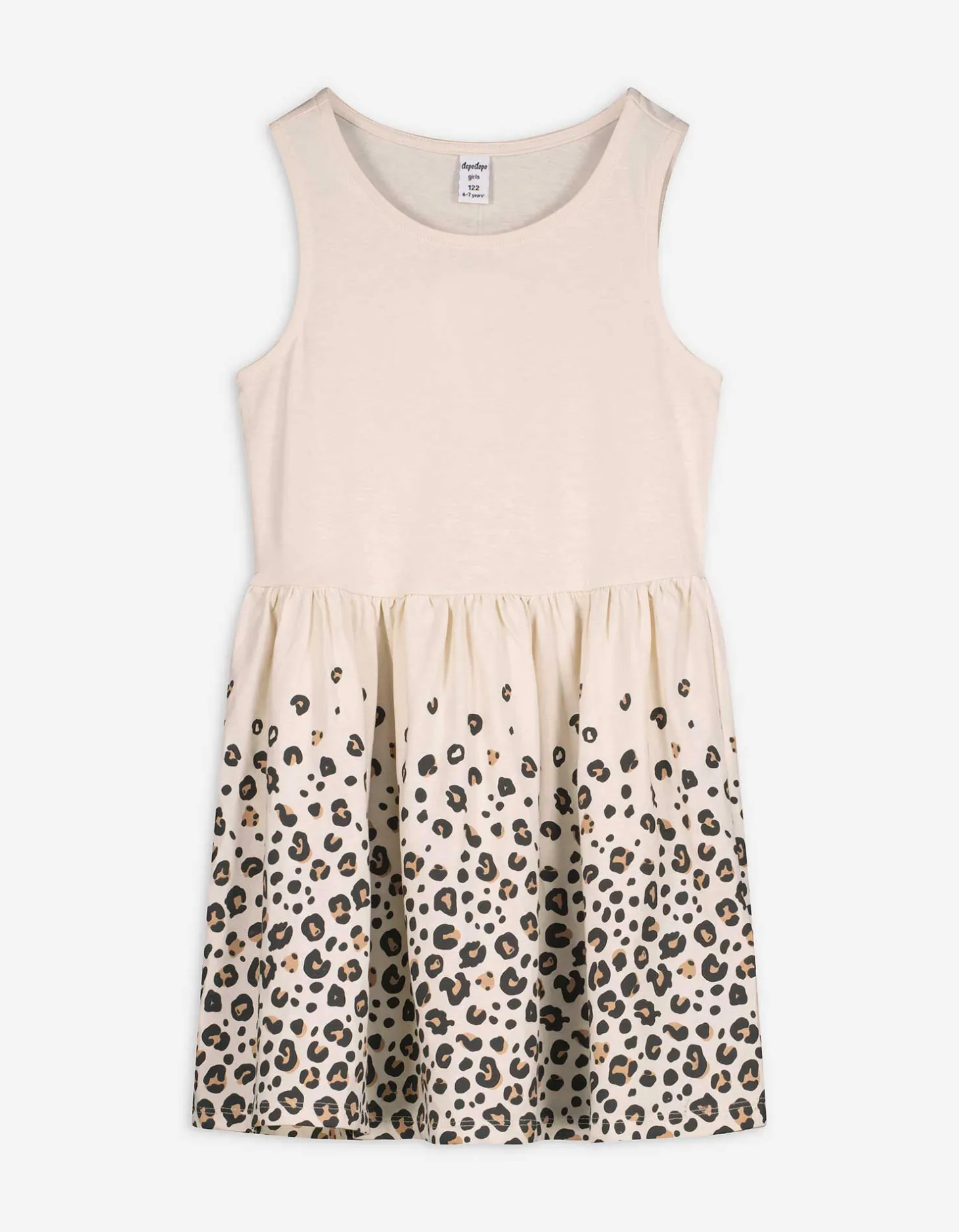Jurk - Print - wit