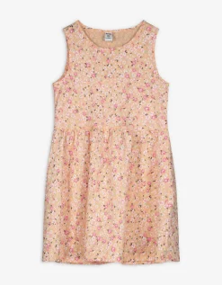 Jurk - Print all-over - oranje