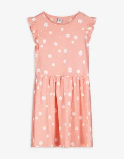 Jurk - Print all-over - oranje