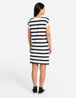 Jurk - Recht model - wit