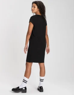 Jurk - Recht model - zwart