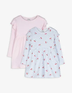 Jurk - Set van 2 - wit