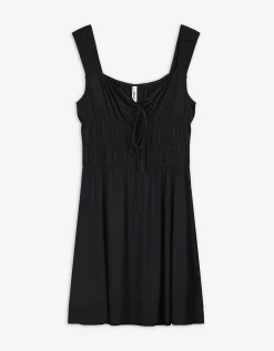 Jurk - Viscose - zwart