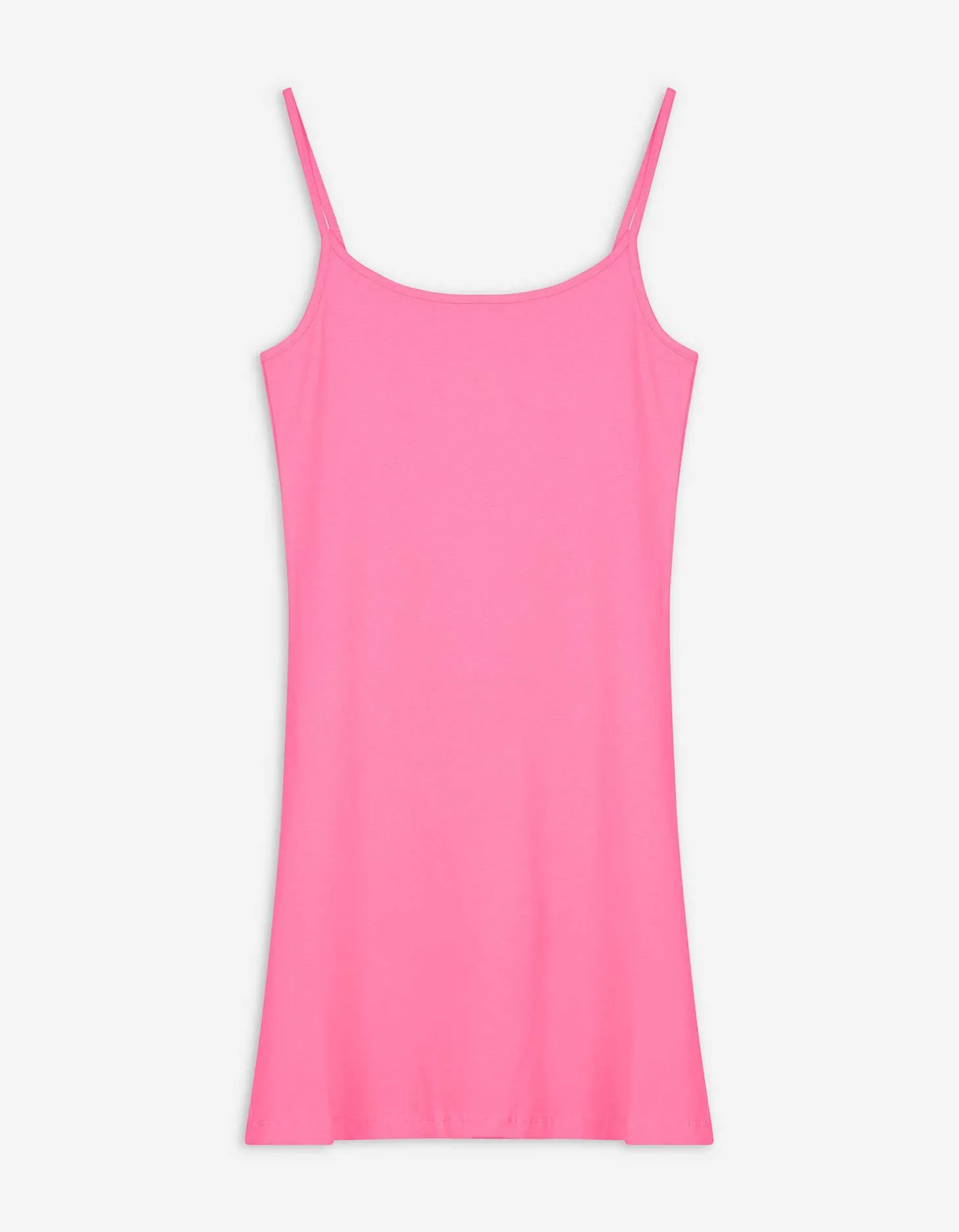 Jurk in A-lijn - Spaghettibandjes - pink