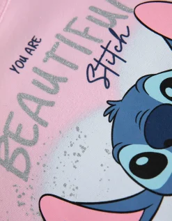 Lang vest - Lilo & Stitch - pink