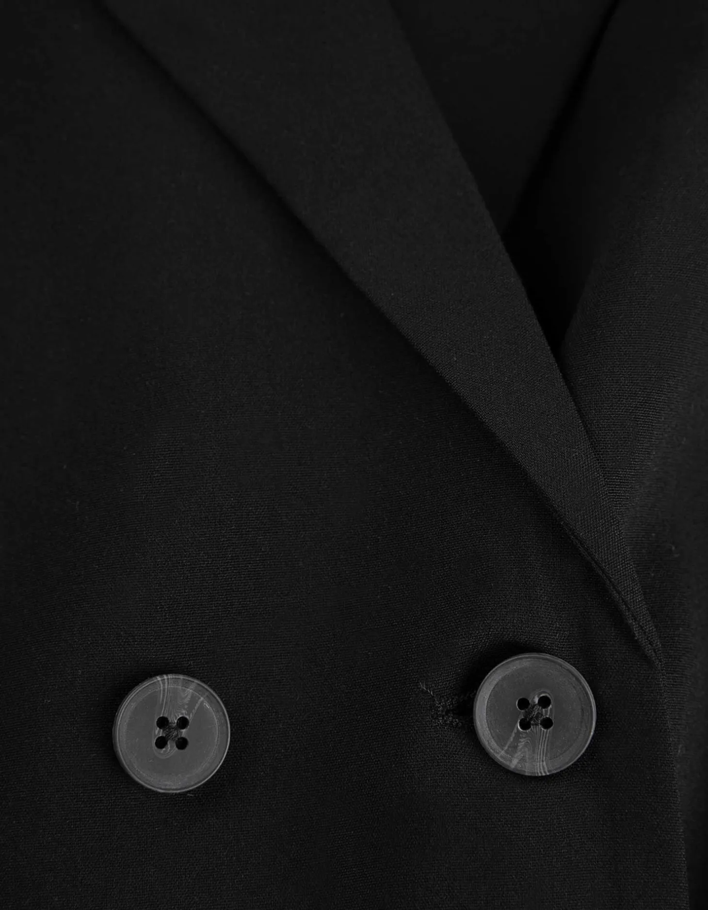 Lang vest - Viscose - zwart