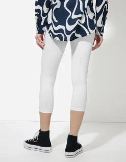 Legging - 3/4 lengte - wit